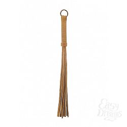  Кожаная плетка OUCH! Brown SH-OU162BRN