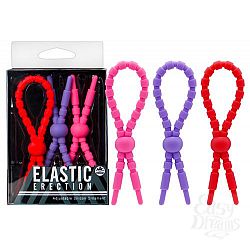 Набор из трех лассо для пениса Elastic Erection Набор из трех лассо для пениса Elastic Erection