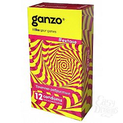  Презервативы Ganzo Extase № 12