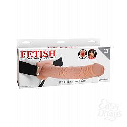  �������������  Fetish Fantasy Series 11 Hollow Strap-On - Flesh