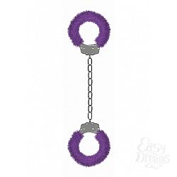 ������� Beginner s Legcuffs Furry Purple SH-OU007PUR
