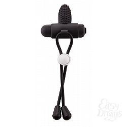 Утягивающее лассо черного цвета Tentacle Cockring Утягивающее лассо черного цвета Tentacle Cockring