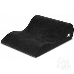 Чёрная вельветовая подушка для секса Liberator Hipster Чёрная вельветовая подушка для секса Liberator Hipster