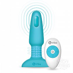  �������� �������-������ � ������� �������� B-Vibe Rimming Plug TEAL