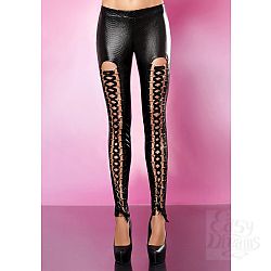 Легинсы под змеиную кожу Aggressive pants - Lolitta, S/M, Черный Легинсы под змеиную кожу Aggressive pants - Lolitta, S/M, Черный