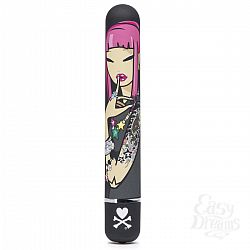  ׸���� �������� � ������� CLASSIC VIBRATOR BLACK PINK LIPSTICK WOMAN - 18,4 ��.