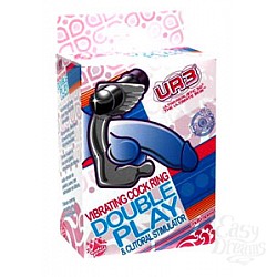 Кольцо эрекционное с вибрацией DOUBLE PLAY COCK RING VIBRATING Кольцо эрекционное с вибрацией DOUBLE PLAY COCK RING VIBRATING