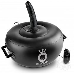 Чёрный надувной пуф с 3 сменными насадками разного цвета и размера Deluxe Vibrating Inflatable Hot Seat Чёрный надувной пуф с 3 сменными насадками разного цвета и размера Deluxe Vibrating Inflatable Hot Seat