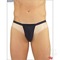 Чёрные мужские трусы-стринги Чёрные мужские трусы-стринги