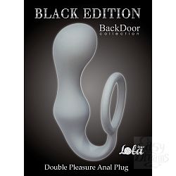      Double Pleasure Anal Plug Grey 4217-02Lola