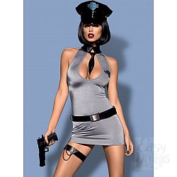 Костюм женщины-полицейского Police из 5 предметов  Костюм женщины-полицейского Police из 5 предметов
