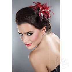 Украшение на голову в виде пышного цветка Украшение на голову в виде пышного цветка