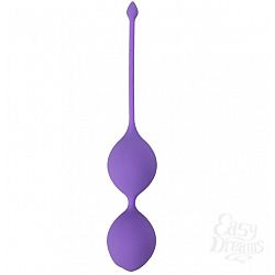  Фиолетовые вагинальные шарики SEE YOU IN BLOOM DUO BALLS 29MM