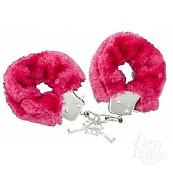 Красные меховые наручники с ключиками Furry Handcuffs Красные меховые наручники с ключиками Furry Handcuffs