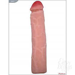 Телесный фаллоимитатор без мошонки из ультраскин - 23,5 см. Телесный фаллоимитатор без мошонки из ультраскин - 23,5 см.
