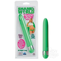 Салатовый вибратор 6,5in Shane`s World 0536-50 CD SE Салатовый вибратор 6,5in Shane`s World 0536-50 CD SE
