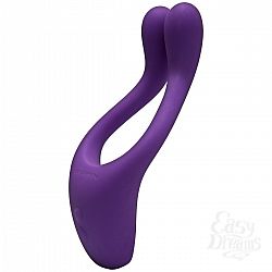 Фиолетовый вибромассажер для пар TRYST Multi Erogenous Zone Massager Фиолетовый вибромассажер для пар TRYST Multi Erogenous Zone Massager