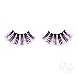 Ресницы чёрно-розовые Ресницы чёрно-розовые
