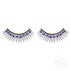 Ресницы чёрно-синие со стразами Ресницы чёрно-синие со стразами