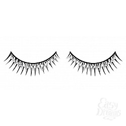 Ресницы чёрные с серебряными стразами Ресницы чёрные с серебряными стразами