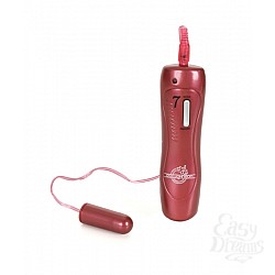 Вибромассажер 7 функций малиновый Вибромассажер 7 функций малиновый