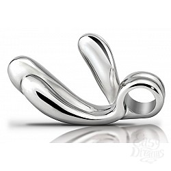 Двойной фаллоимитатор DOUBLE TROUBLE METAL WORX Двойной фаллоимитатор DOUBLE TROUBLE METAL WORX