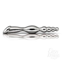 Двусторонний фаллоимитатор SLIM FAVE METAL WORX Двусторонний фаллоимитатор SLIM FAVE METAL WORX