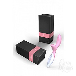 Вибратор хай-тек ZINI HUA розовый с белым Вибратор хай-тек ZINI HUA розовый с белым