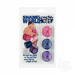 Набор из трех игральных костей Shane s World Sex Dice 101 2434-10CDSE Набор из трех игральных костей Shane s World Sex Dice 101 2434-10CDSE