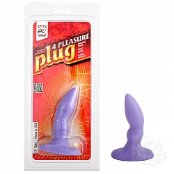 Фиалковая изогнутая пробка PLUG 4 PLEASURE EF-T066 Фиалковая изогнутая пробка PLUG 4 PLEASURE EF-T066