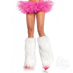 Гетры из искусственного меха , Белый Гетры из искусственного меха , Белый