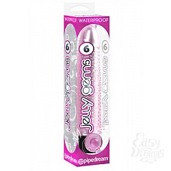 Вибромассажер JELLY GEMS №6 розовый Вибромассажер JELLY GEMS №6 розовый