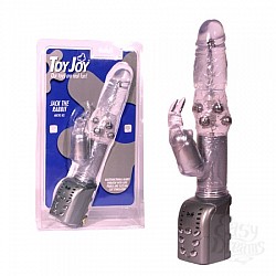 Гелевый вибратор JACK THE RABBIT PEARL WHITE Гелевый вибратор JACK THE RABBIT PEARL WHITE