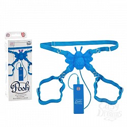  �����-������� Posh 10-Function Silicone Butterfly Pink 0601-85BXSE