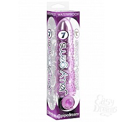 Вибратор JELLY GEMS NO 7 PURPLE 145712PD Вибратор JELLY GEMS NO 7 PURPLE 145712PD