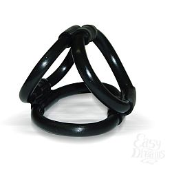 Эрекционное кольцо Tri Ring Cock Cage Эрекционное кольцо Tri Ring Cock Cage