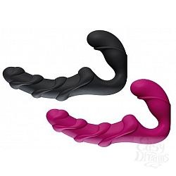 Двухсторонний страпон без ремешков Share XL (Fun Factory), Малиновый Двухсторонний страпон без ремешков Share XL (Fun Factory), Малиновый