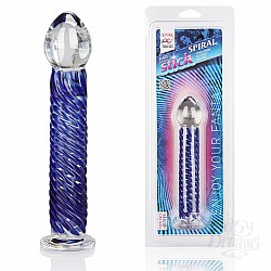 Стеклянный стимулятор SPIRAL STICK EF-T157  Стеклянный стимулятор SPIRAL STICK EF-T157