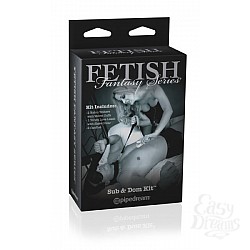 Набор: наручники, ошейник с поводком Набор: наручники, ошейник с поводком