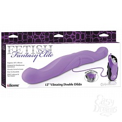 Сиреневый двухголовый вибростимулятор Сиреневый двухголовый вибростимулятор