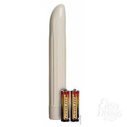 Вибратор белый пластиковый Вибратор белый пластиковый