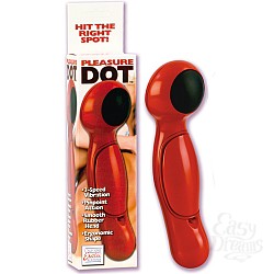 Красный массажер PLEASURE DOT 2131-11 BX SE Красный массажер PLEASURE DOT 2131-11 BX SE