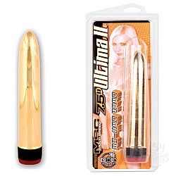 Золотой вибратор 7,5in 0371-02 CD DJ Золотой вибратор 7,5in 0371-02 CD DJ