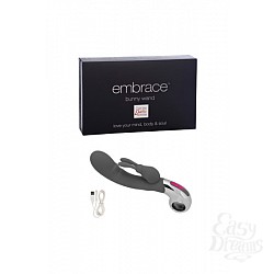 Вибромассажер Хай-Тек EMBRACE BUNNY WAND серый Вибромассажер Хай-Тек EMBRACE BUNNY WAND серый