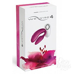 WE-VIBE-4 Электровибромассажер Pink-Пинк, на радиоуправлении WE-VIBE-4 Электровибромассажер Pink-Пинк, на радиоуправлении