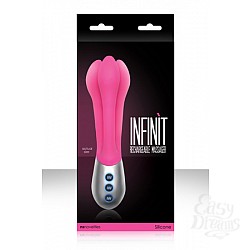 Вибромассажер Infinit перезаряжаемый розовый Вибромассажер Infinit перезаряжаемый розовый
