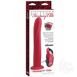 Насадка для страпона Fetish Fantasy Elite 10 с вибрацией красная Насадка для страпона Fetish Fantasy Elite 10 с вибрацией красная