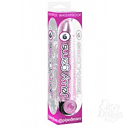 Вибромассажер JELLY GEMS №6 розовый Вибромассажер JELLY GEMS №6 розовый