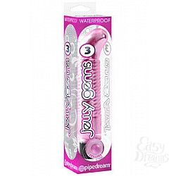 Вибромассажер JELLY GEMS №3 розовый Вибромассажер JELLY GEMS №3 розовый
