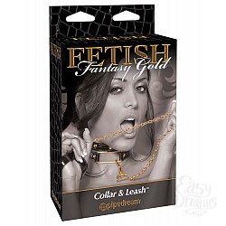 Ошейник FF GOLD COLLAR & LEASH 397823PD Ошейник FF GOLD COLLAR & LEASH 397823PD